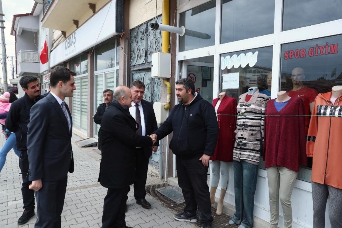 Vali &Ccedil;akacak Beylikova il&ccedil;esini ziyaret etti