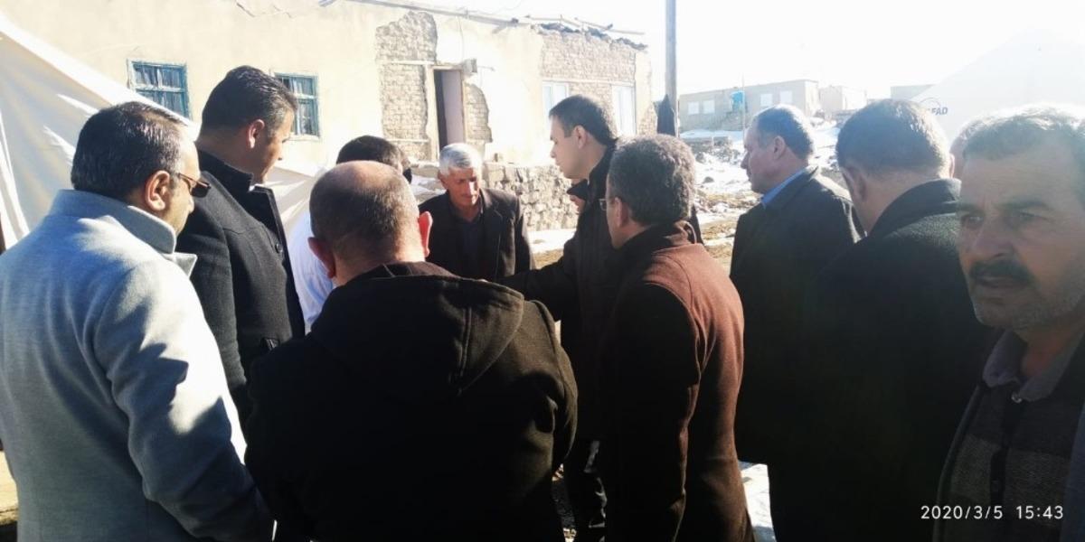 Saadet Partisi&rsquo;nden deprem b&ouml;lgesine ziyaret