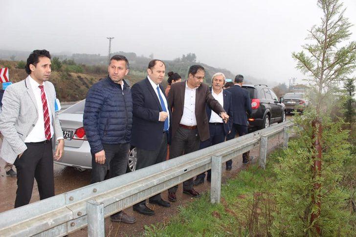 Osmaneli’ne yapılacak olan yeni yatırım alanları gezildi G1