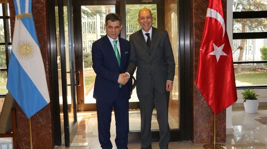 SANKON&rsquo;dan Arjantin Ankara B&uuml;y&uuml;kel&ccedil;iliği&rsquo;ne ziyaret