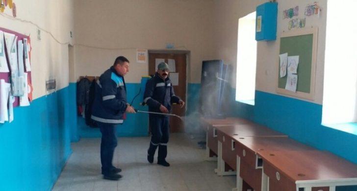 Adana’da okullar dezenfekte edildi G1