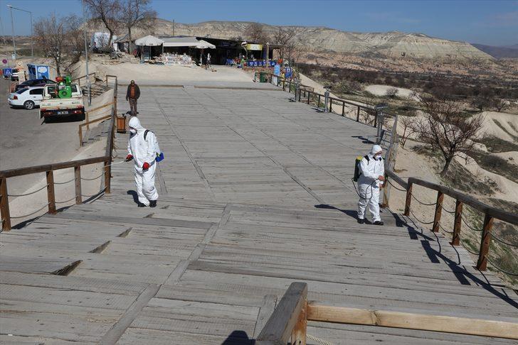 Kapadokya'da koronavirüs önlemi G3