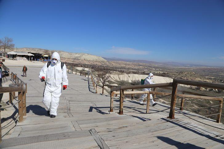 Kapadokya'da koronavirüs önlemi G4