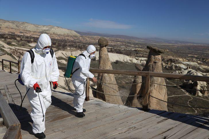 Kapadokya'da koronavirüs önlemi G5