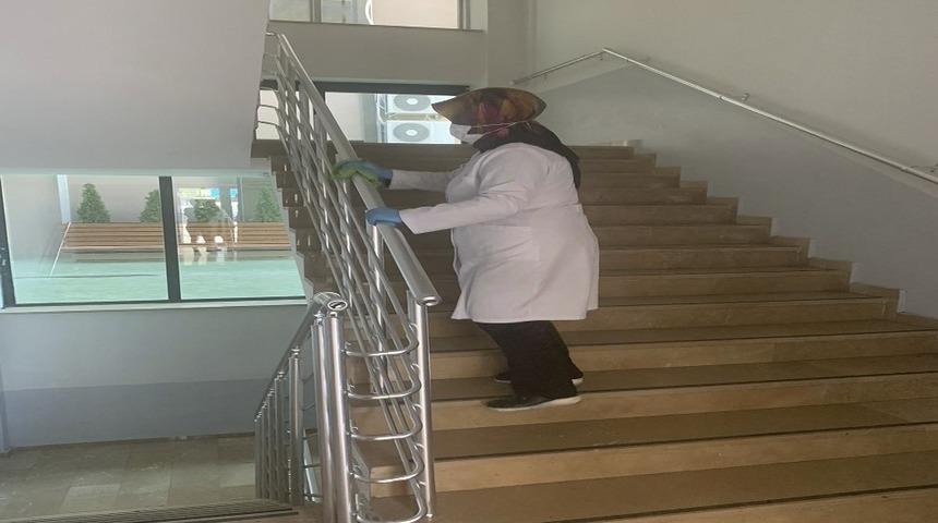 Altınküre okulları korona virüsüne karşı önlemlerini aldı