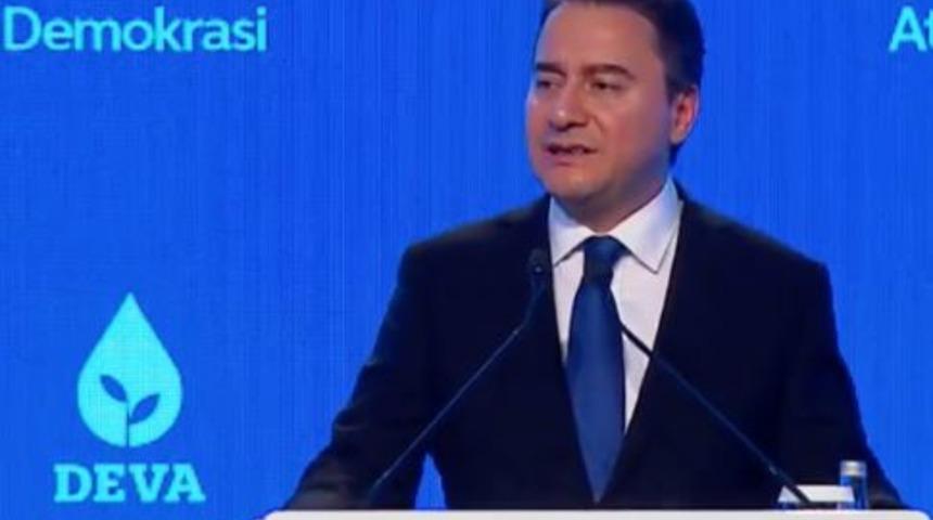 Ali Babacan, Demokrasi ve Atılım Partisi'nin (DEVA) programını açıkladı (Babacan'ın partisinin logosu dikkat çekti)
