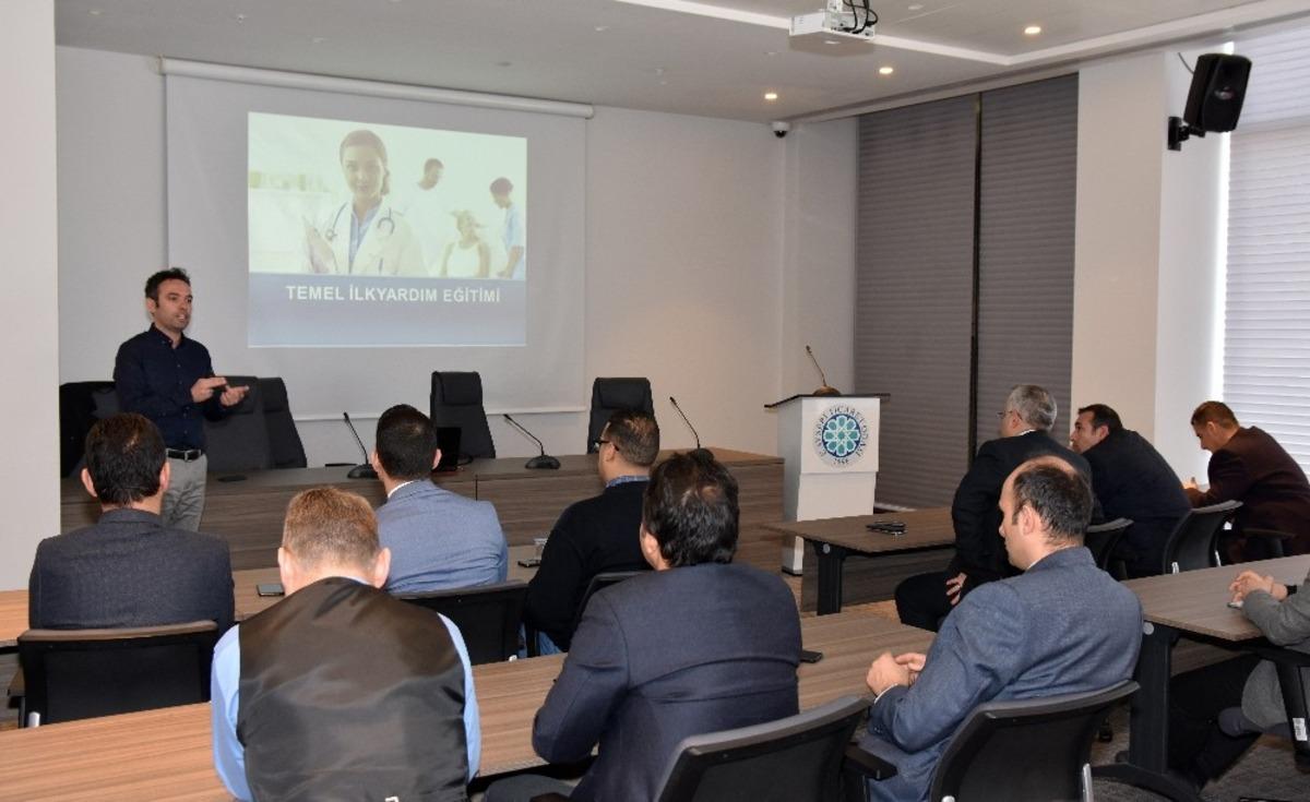 KTO personeline koronavir&uuml;s eğitimi