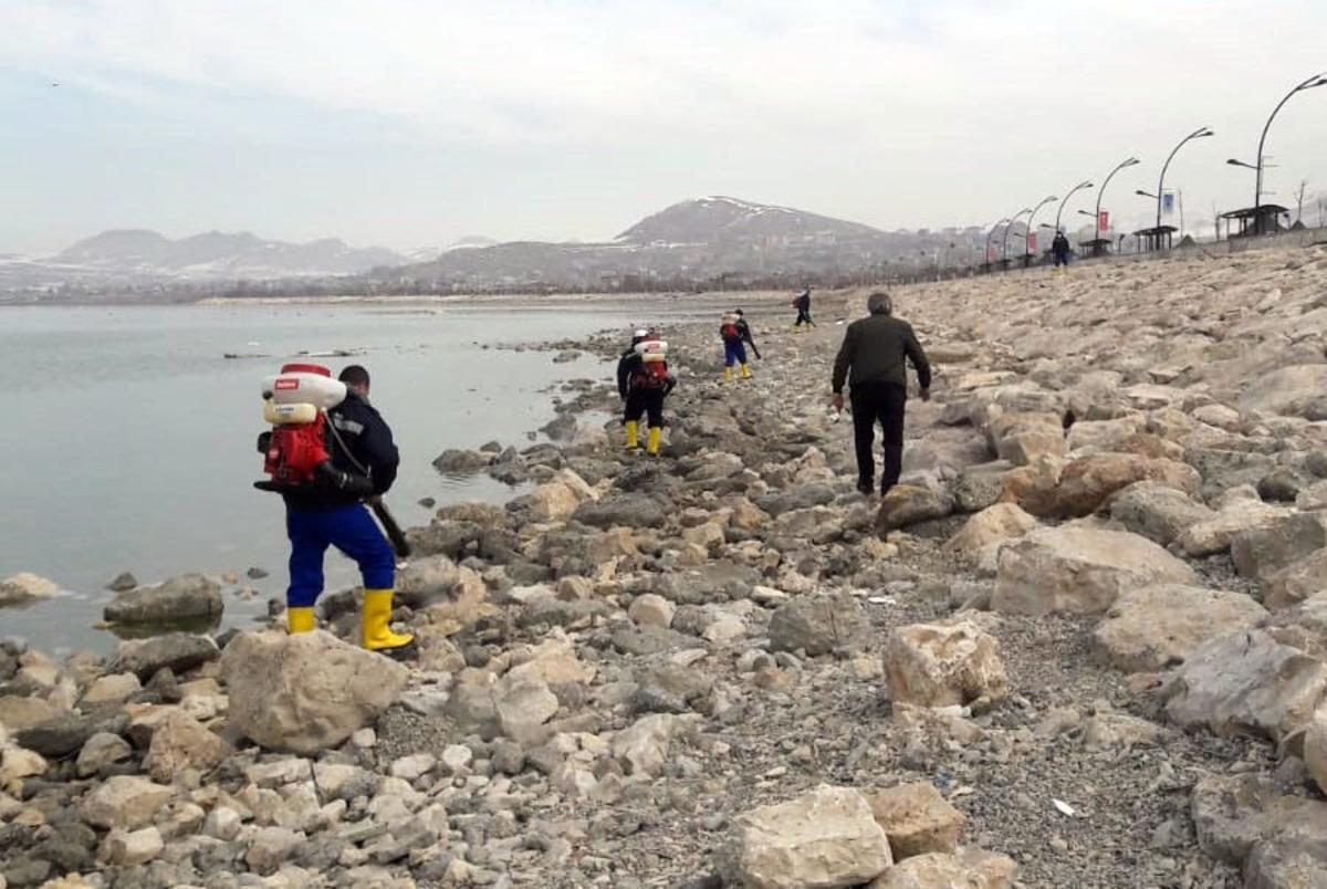 Van&rsquo;da ilkbahar d&ouml;nemi vekt&ouml;rle m&uuml;cadele &ccedil;alışması