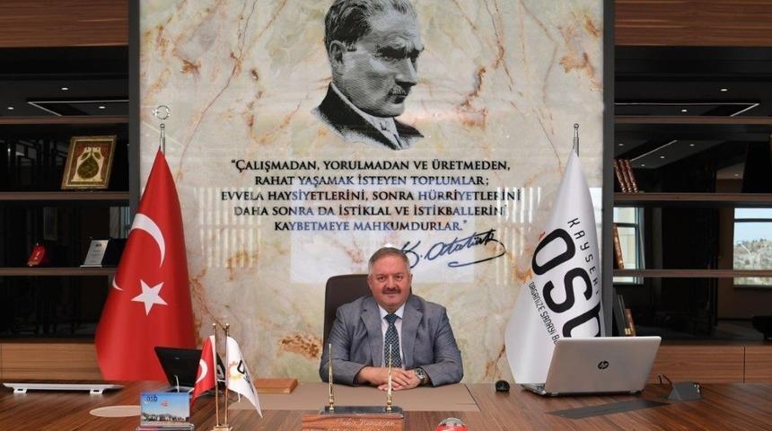 Kayseri OSB Yönetim Kurulu Başkanı Tahir Nursaçan’ın 12 Mart İstiklal Marşı’nın Kabulü ve Mehmet Akif Ersoy’u Anma Günü Mesajı