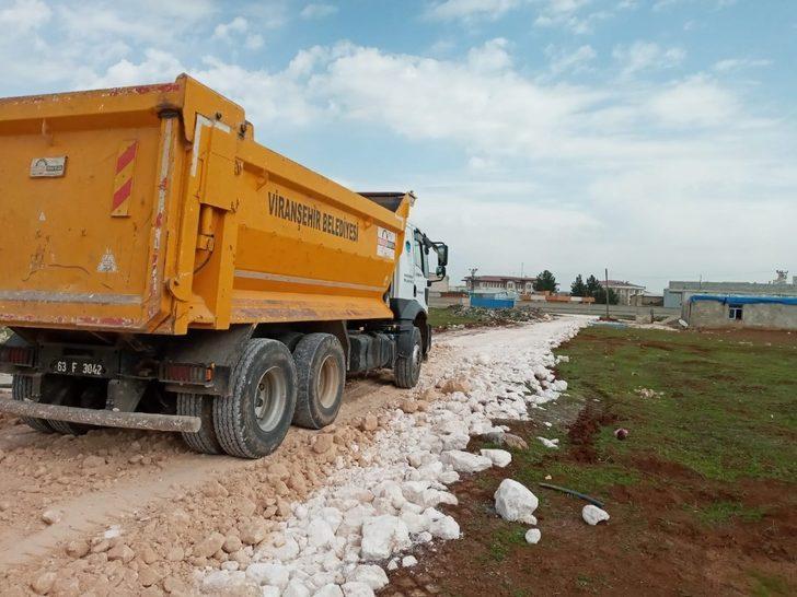 Viranşehir’de stabilize yol çalışmaları devam ediyor G3