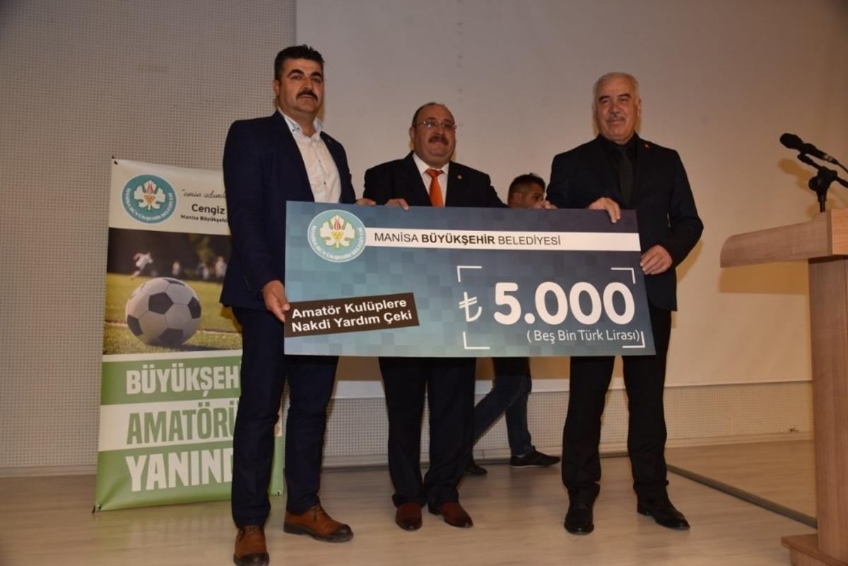 Manisa B&uuml;y&uuml;kşehir&rsquo;den 310 bin liralık destek