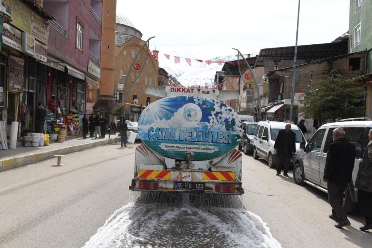 &Ccedil;atak&rsquo;ta korona vir&uuml;se karşı dezenfeksiyon &ccedil;alışması