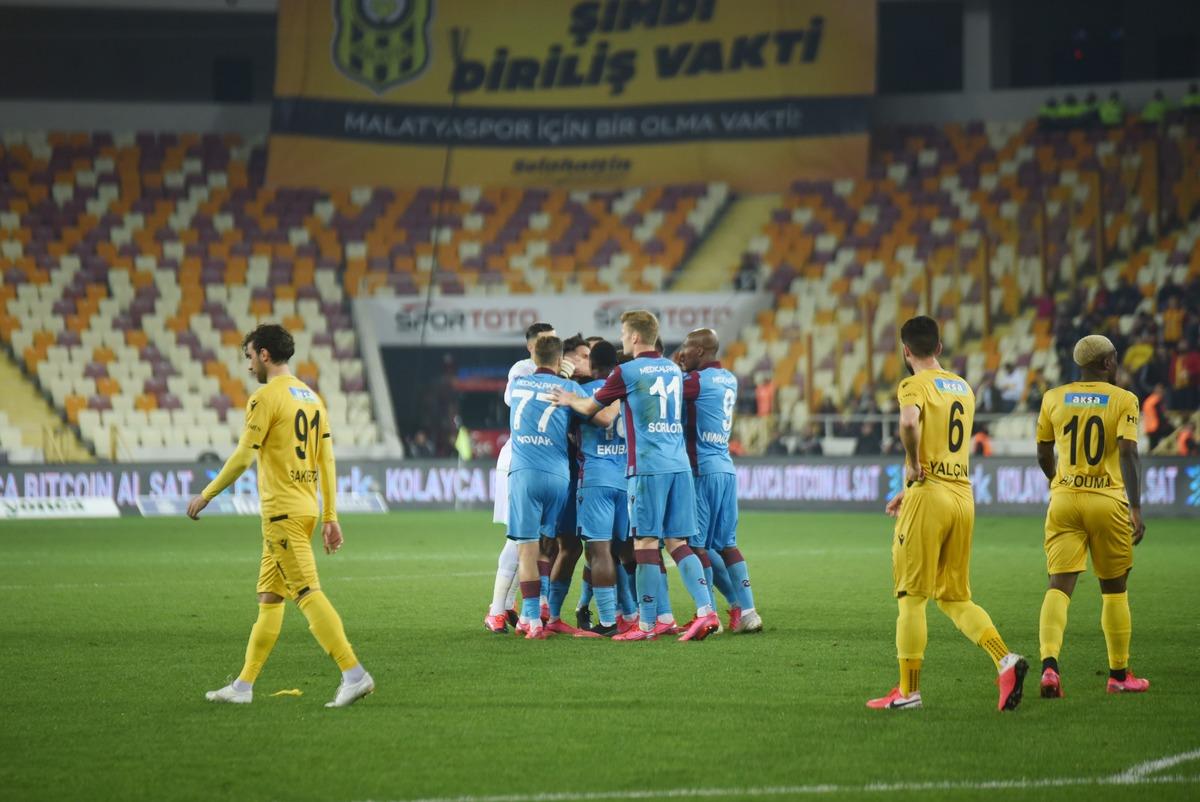 &Ouml;ZET | Yeni Malatyaspor - Trabzonspor ma&ccedil; sonucu: 1-3
