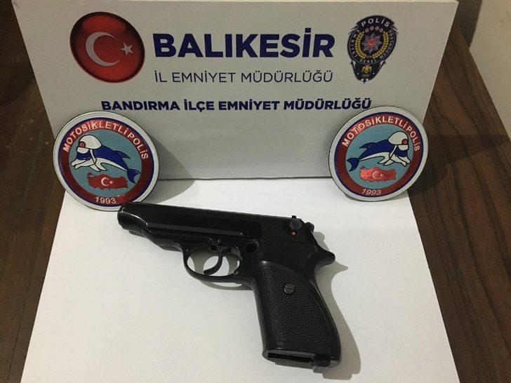 Balıkesir’de polis 9 silah yakaladı G2
