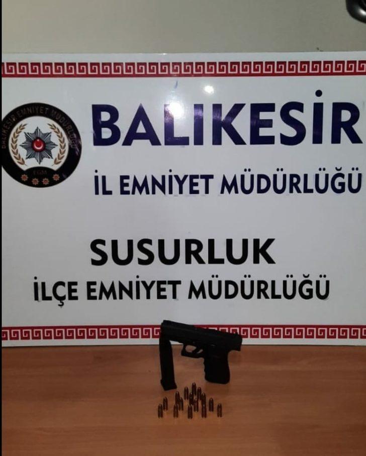Balıkesir’de polis 9 silah yakaladı G5