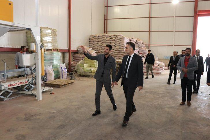 Vali Çağatay, bakliyat firmasını ziyaret etti G3