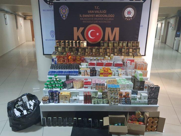 Van’da 940 adet kaçak ilaç ele geçirildi G2
