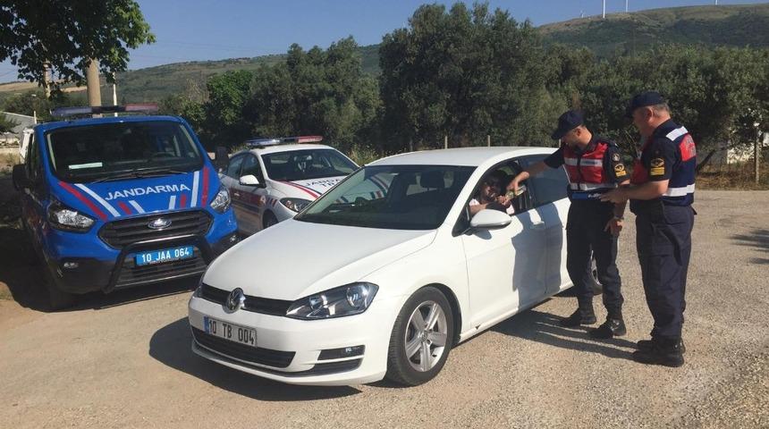 Jandarmadan aran şahıs uygulaması