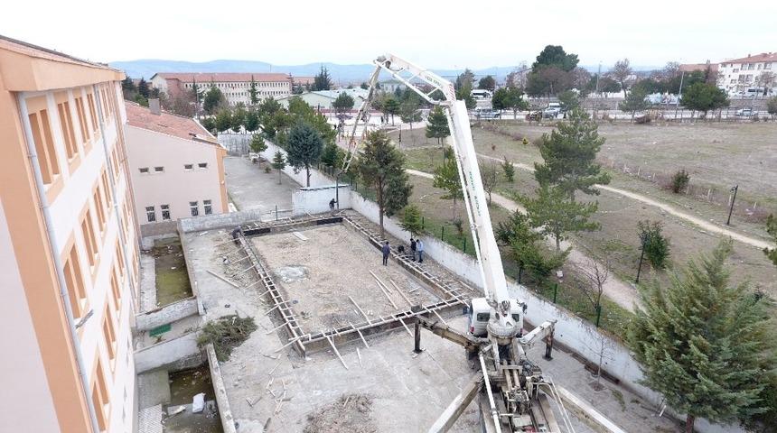 Suluova&rsquo;ya basketbol sahası
