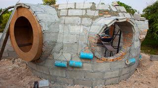 Yalnızca 6 haftada 9 bin dolara sıfırdan ev inşa etti! 