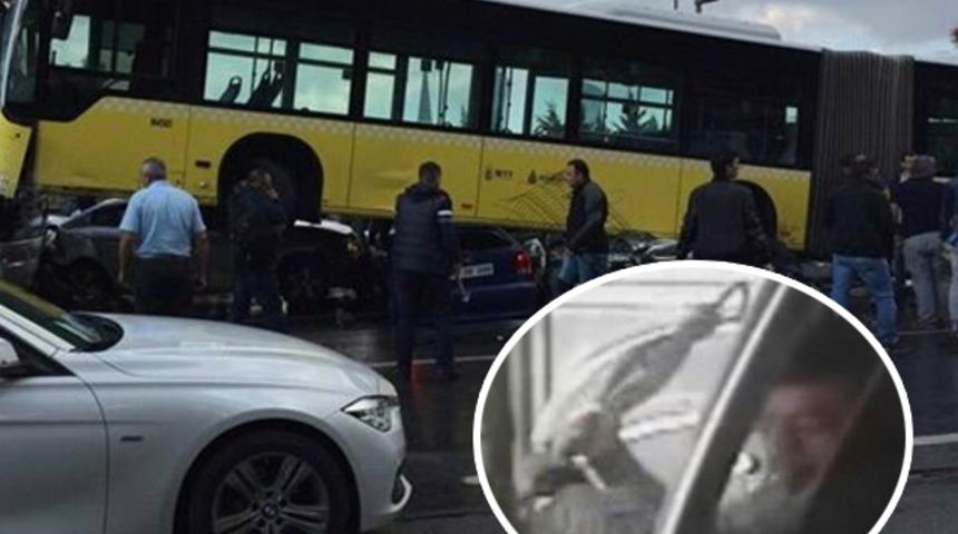 Metrob&uuml;steki şemsiyeli saldırıyla ilgili yeni gelişme! Cezası belli oldu