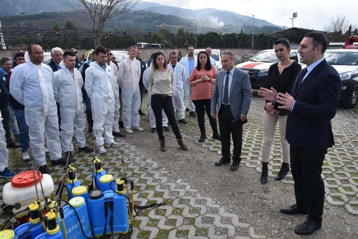Manisa B&uuml;y&uuml;kşehir&rsquo;de koronavir&uuml;s seferberliği
