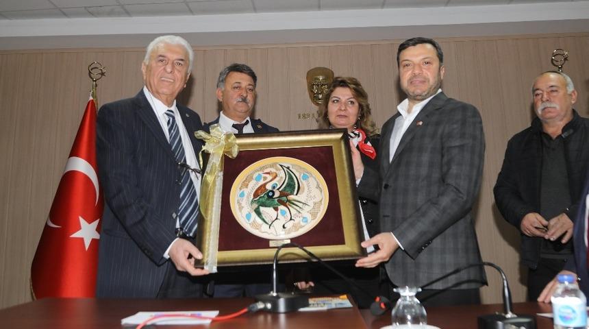 Başkan Kocaispir, Kıbrıslı muhtarları ağırladı