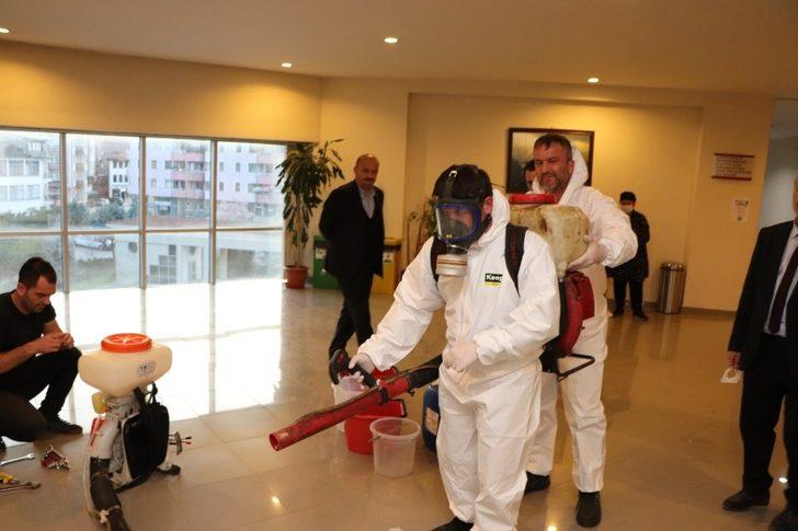 Akçakoca’da korona virüsü önlemi G2