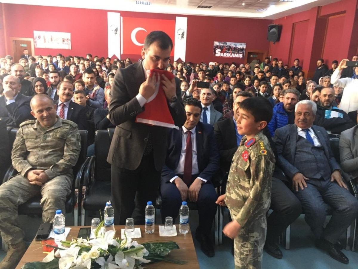 İstiklal Marşımızın yazarı Mehmet Akif Ersoy Sarıkamış&rsquo;ta anıldı