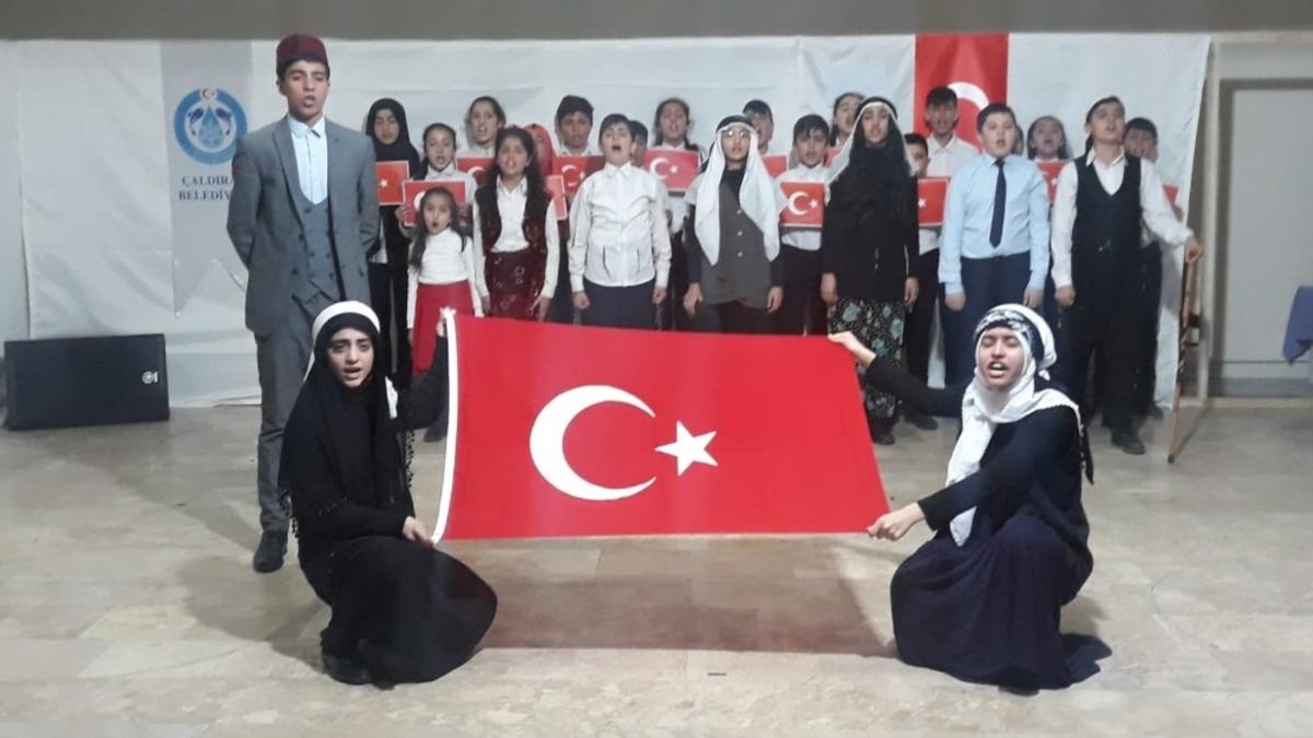 &Ccedil;aldıran&rsquo;da 12 Mart İstiklal Marşı&rsquo;nın Kabul&uuml; ve Mehmet Akif Ersoy&rsquo;u Anma G&uuml;n&uuml;