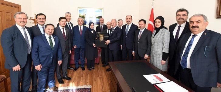 Konya protokolü bakanlarla Konya yatırımlarını konuştu G2