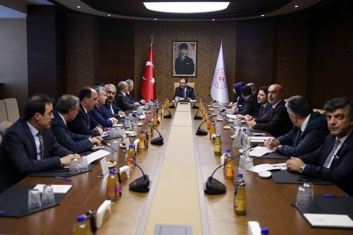 Konya protokolü bakanlarla Konya yatırımlarını konuştu G4