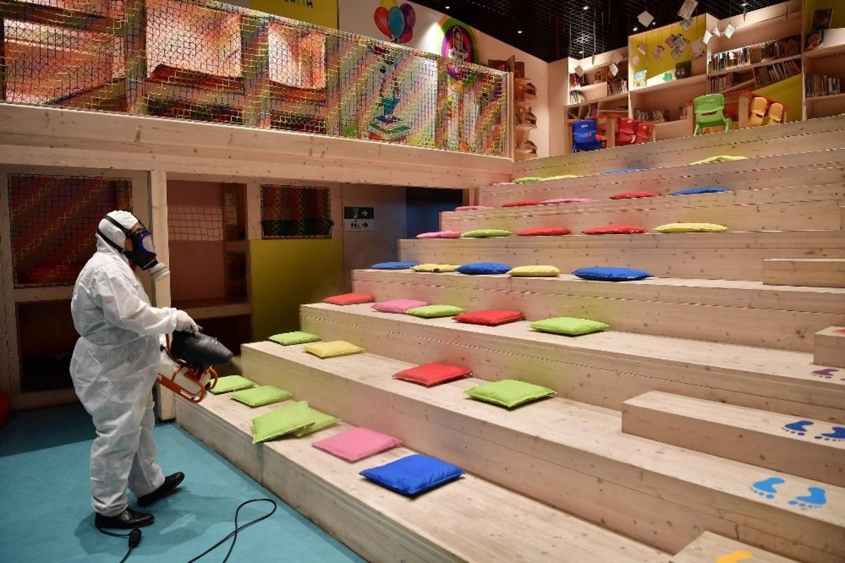 Beylikd&uuml;z&uuml; Belediyesinde korona vir&uuml;s&uuml; mesaisi