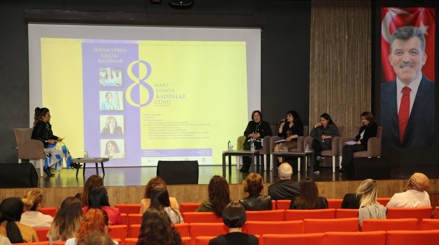 AG&Uuml;&rsquo;de &ldquo;İlham Veren G&uuml;&ccedil;l&uuml; Kadınlar&rdquo; Konulu Panel