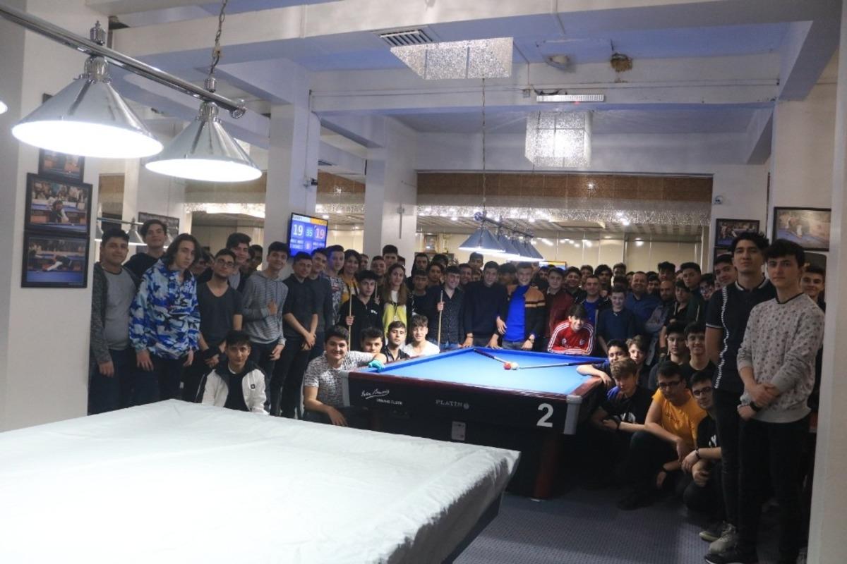 Bilardo m&uuml;sabakalarına rekor katılım
