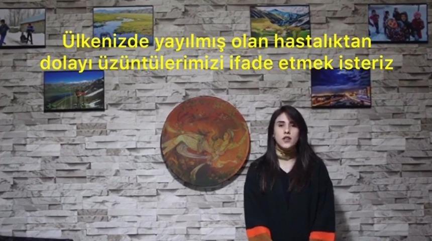 Y&uuml;ksekovalı gen&ccedil;lerden İran&rsquo;a &lsquo;ge&ccedil;miş olsun&rsquo; filmi