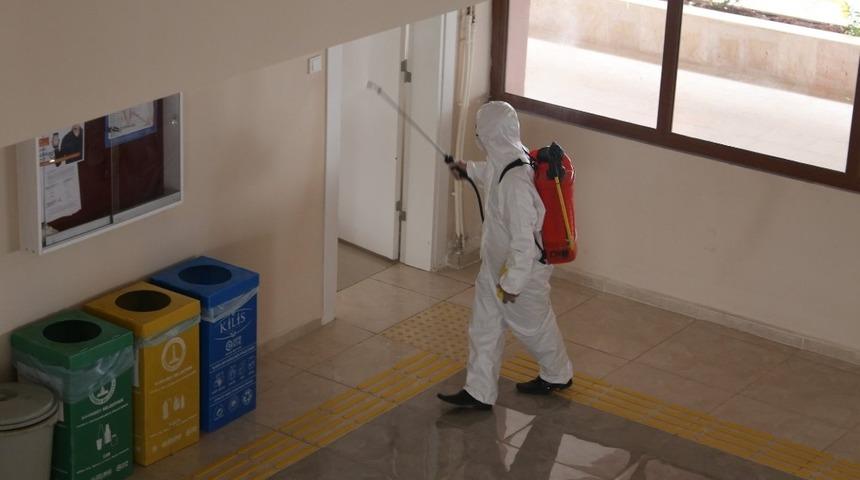 Kilis’te dezenfekte çalışmaları sürüyor