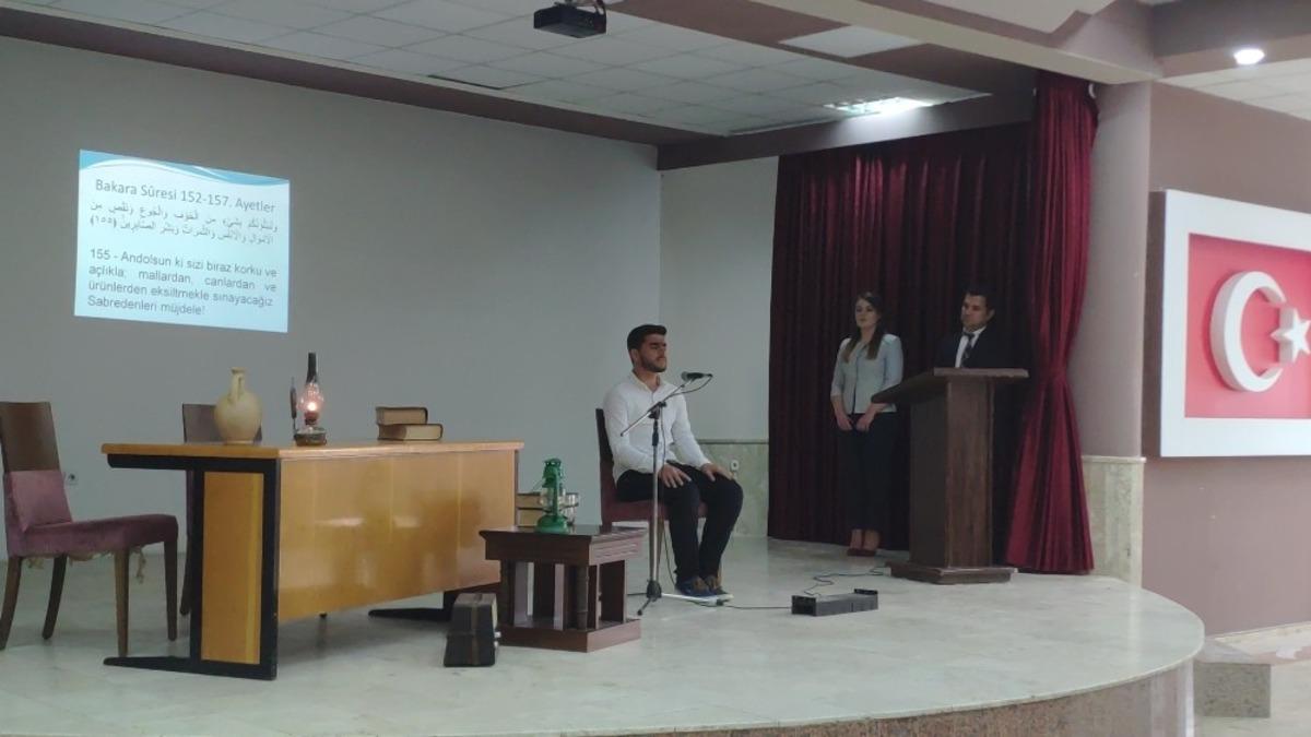 İstiklal Marşı&rsquo;nın kabul&uuml; İslahiye&rsquo;de kutlandı