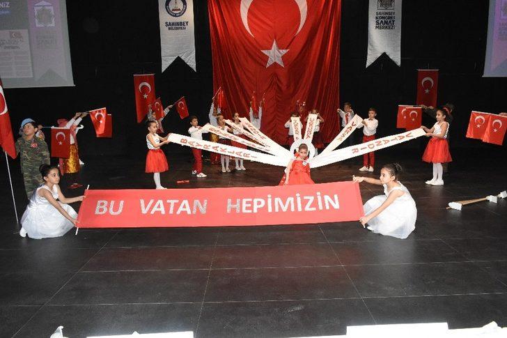 Şahinbeyli öğrenciler İstiklal Marşını güzel okumak için yarıştı G3