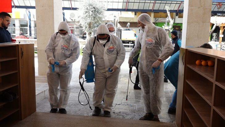 Marmaris’te dezenfekte çalışmaları devam ediyor G1