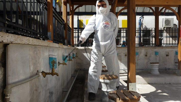 Marmaris’te dezenfekte çalışmaları devam ediyor G3