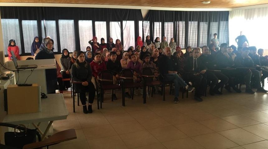 &Ouml;ğrencilere korona vir&uuml;s&uuml;, temizlik ve hijyen semineri verildi