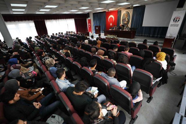 GAÜN’de İstiklal Marşı kabulü etkinliği