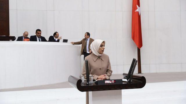 AK Parti MKYK Üyesi ve Erzurum Milletvekili Zehra Taşkesenlioğlu Ban, TBMM genel kurulunda konuştu
