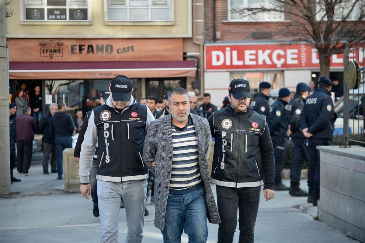 Eskişehir'deki uyuşturucu operasyonu