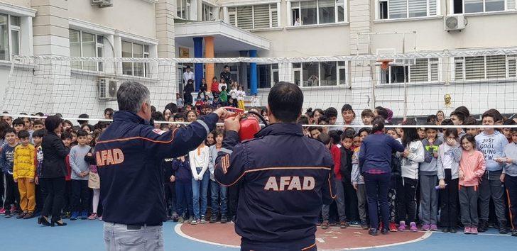 Bilnet Okullarında gerçeği aratmayan deprem ve yangın tatbikatı G5