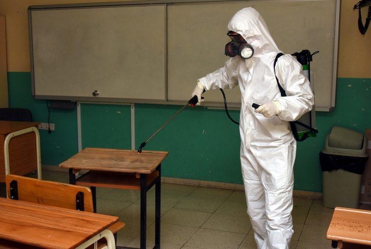 Aliağa’da okul ve camiler dezenfekte ediliyor G1