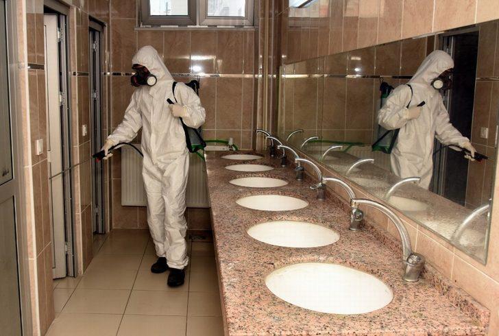 Aliağa’da okul ve camiler dezenfekte ediliyor G4