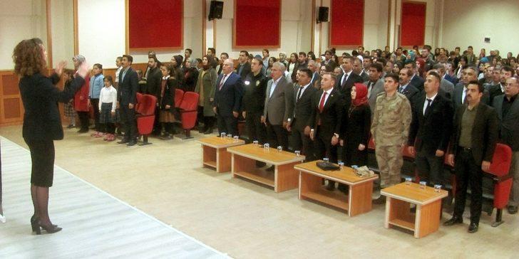 Araban’da İstiklal Marşının kabulü programı düzenlendi G1