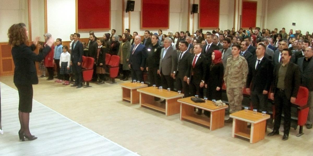 Araban&rsquo;da İstiklal Marşının kabul&uuml; programı d&uuml;zenlendi